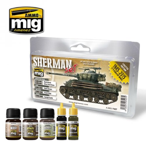     "FURY SHERMAN SET" ( "")