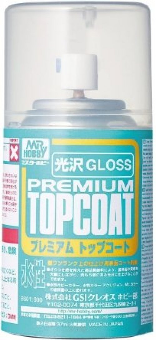 Mr. Premium TopCoat (Gloss) Spray