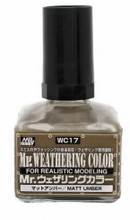  40 MR.WEATHERING COLOR WC17 MATT UMBER