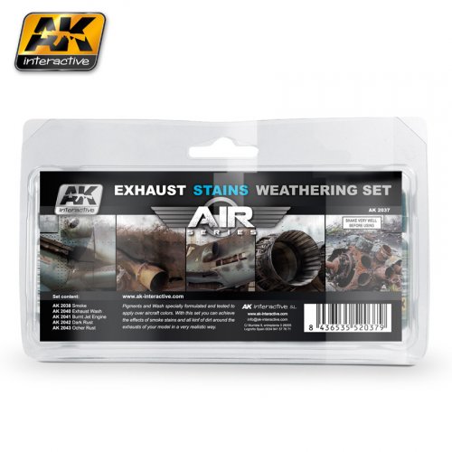      Exausts, Stains Weathering Set  ()