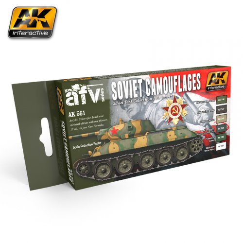    SOVIET CAMOUFLAGES COLOR SET ( ) (6 )