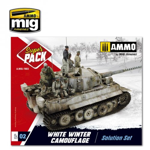  SUPER PACK WHITE WINTER CAMOUFLAGE