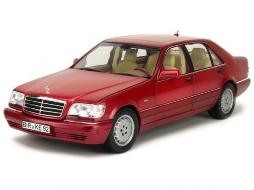 MERCEDES-BENZ S500 (W140) 1997 Red Metallic