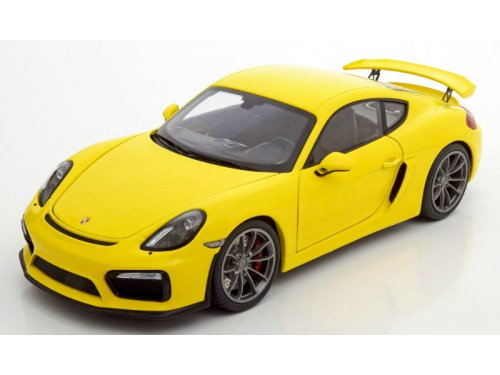 PORSCHE Cayman GT4 (981) 2015 Racing Yellow