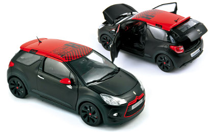 CITROEN DS3 Racing Loeb 2012 Matt Black/Red