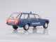    Peugeot 504 Break, blau, Gendarmerie, 1976, Turen und Hauben geschlossen (ModelCar Group (MCG))