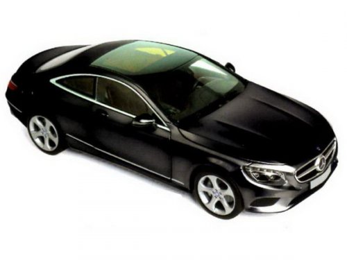 MERCEDES-BENZ S-Class Coupe (C205) 2014 Black