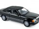    MERCEDES-BENZ 300CE-24 Cabriolet (A124) 1992 Black (Norev)