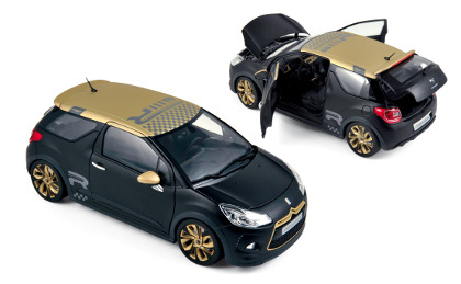 CITROEN DS3 Racing 2013 Matt Black/Gold