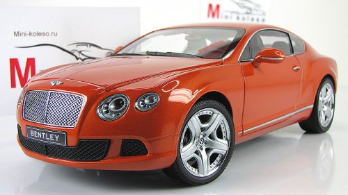 Бентли ГТ оранжевая 2006