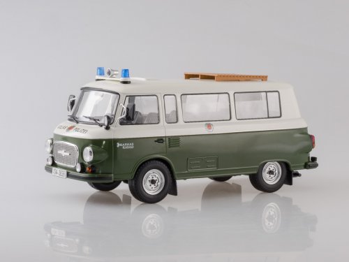 BARKAS B1000 Bus "VOLKSPOLIZEI" 1965 Green/White