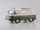 Масштабная коллекционная модель BARKAS B1000 Bus &quot;VOLKSPOLIZEI&quot; 1965 Green/White (IST Models)