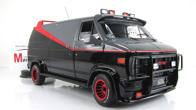 Hot wheels a team van 1 18 best sale