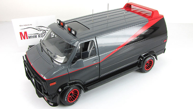 Hot wheels a outlet team van 1 18