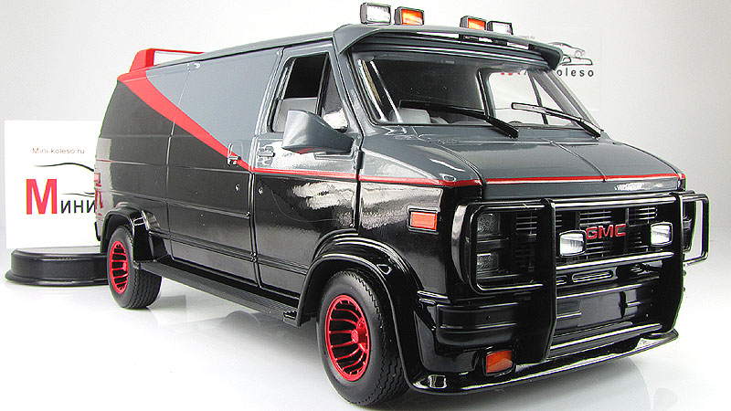 1 18 GMC A Team Van