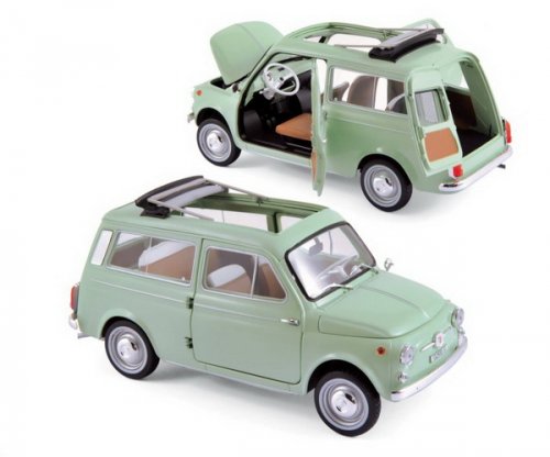 FIAT 500 Giardiniera 1962 Light Green