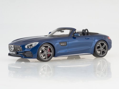 Mercedes AMG GT C Roadster, metallic-blue