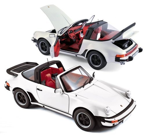 PORSCHE 911 Turbo 3.3 Targa 1987 White