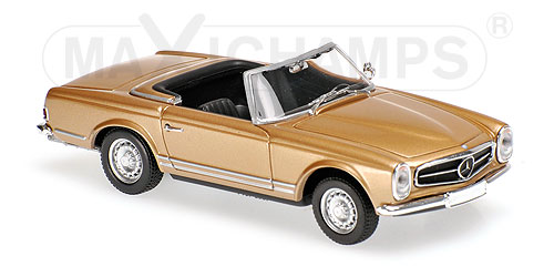 Mercedes-Benz 230SL W113 1965 Gold Metallic