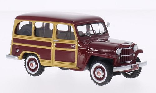 JEEP WILLYS Station Wagon 4x4 1954 Dark Red/Brown