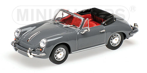 PORSCHE 356 C CABRIOLET - 1965 - GREY