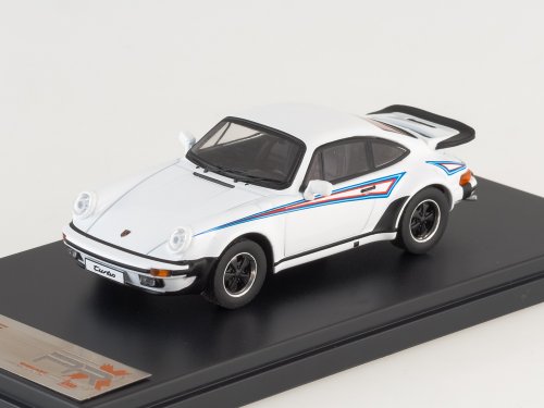 Porsche 911 Turbo Martini Edition, white/Decorated
