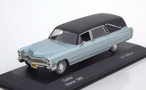 CADILLAC Hearse () 1966 Metallic Light Blue/Black