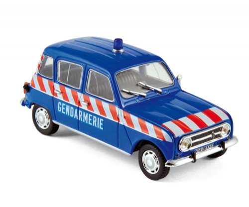 RENAULT 4 "Gendarmerie Peloton d'Autoroute" 1968