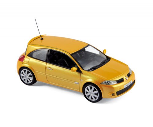 RENAULT Megane RS 2004 Yellow Sirius