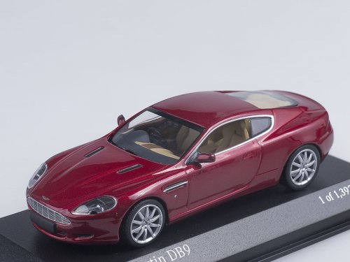 Aston Martin DB9, 2009 (Red metallic)