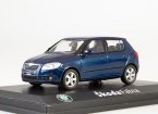 Skoda Fabia II, storm blue metallic