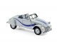    CITROEN 2CV Cabriolet Azelle 1990 White &amp; Blue Deco (Norev)