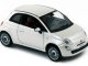    Fiat 500 white 2007 (Norev)