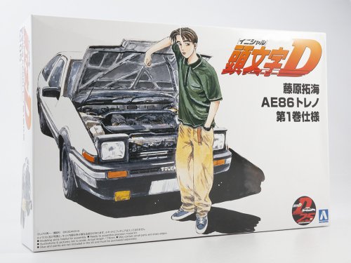 Toyota Trueno AE86 Takumi Fujiwara Comics Vol.1 Ver.