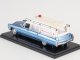    Cadillac S&amp;S, metallic-blue/white High Top ambulance (Neo Scale Models)