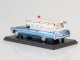    Cadillac S&amp;S, metallic-blue/white High Top ambulance (Neo Scale Models)