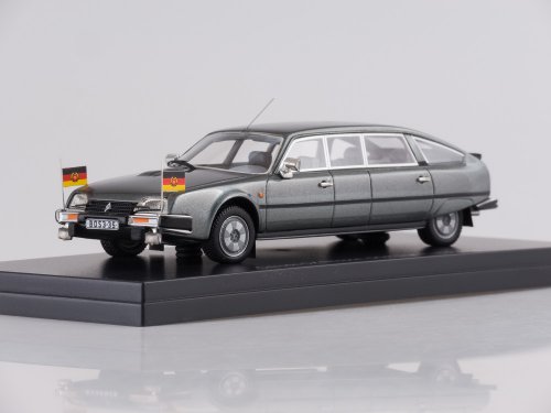 Citroen CX Nilsson, metallic-grey, 1985, DDR-Staatslimousine mit Standarten