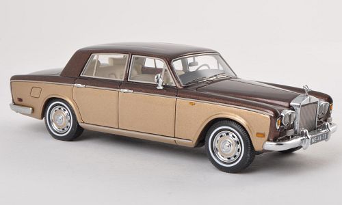 ROLLS ROYCE Silver Shadow 1974 Metallic Brown/Metallic Gold