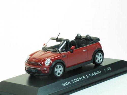 MINI COOPER S CABRIO, RED