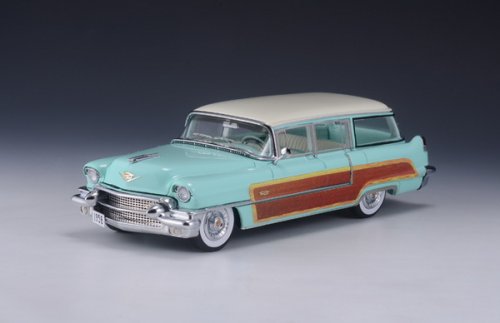 CADILLAC Series 62 Viewmaster Hess & Eisenhard Wagon 1956 Turquoise/White