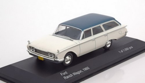 FORD Ranch Wagon 1960 White/Metallic Blue