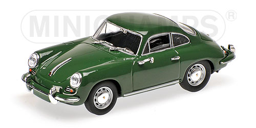 PORSCHE 356 C COUPE - 1963 - DARK GREEN