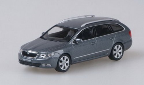 Skoda Superb II Combi 2010 Platin Gray Metallic