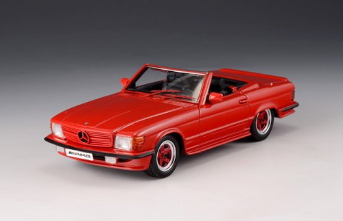 MERCEDES-BENZ 500SL AMG (R107) Roadster 1980 Red