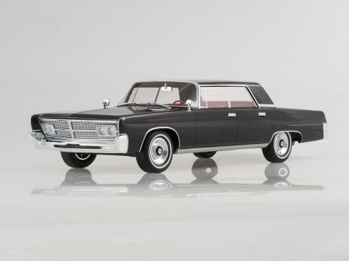 Imperial Crown 4-Door, black, 1965, ohne Vitrine