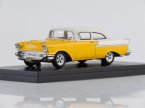 Chevrolet 150 2-Door Sedan, gold/white, 1957