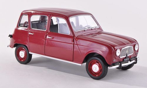 RENAULT 4 1962 Dark Red