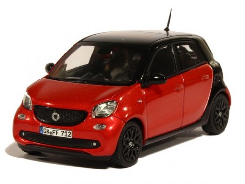 SMART Forfour (W453) 2015 Black/Red