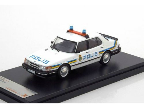 SAAB 900i "Stockholm Polis" ( )) 1987