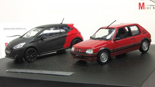  30  GTI Peugeot 205GT + Peugeot 208GT